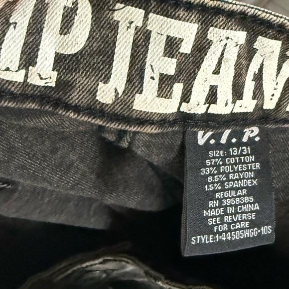 VIP Jeans|Women’s Dark Gray Olive Cargo Pants,deep pockets•••Size 13/31–NWT - Picture 10 of 14